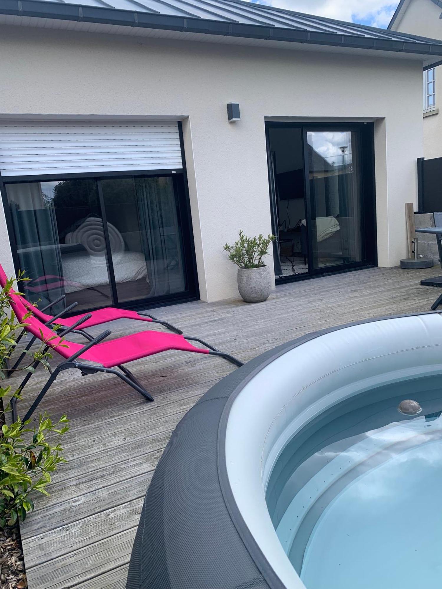 Villa Le Refuge De La Baie Beaussais Sur Mer Exterior foto